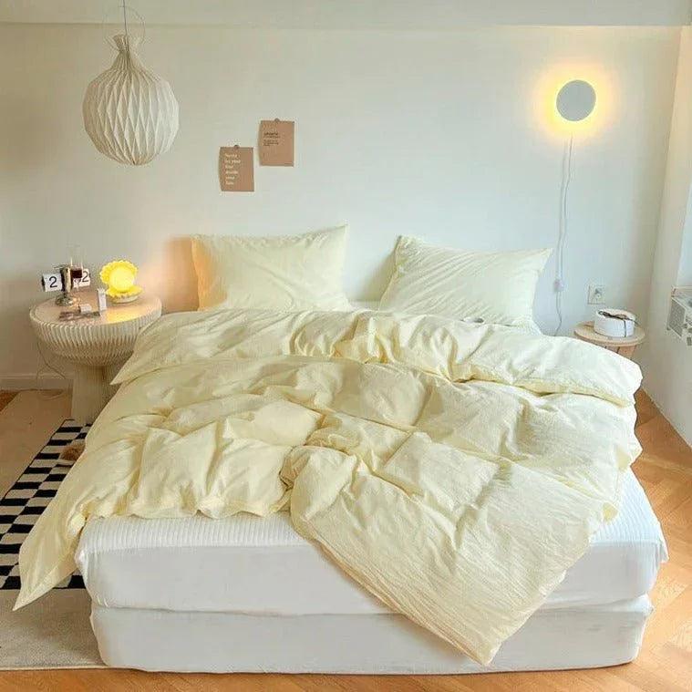 Washed Cotton Duvet Cover (14 Colors) Ever Lasting