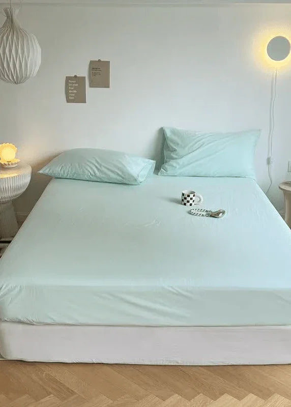 Washed Cotton Bed Sheets (15 Colors) Ever Lasting
