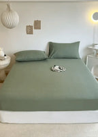 Washed Cotton Bed Sheets (15 Colors) Ever Lasting