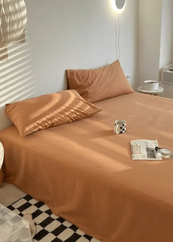 Washed Cotton Bed Sheets (15 Colors) Ever Lasting