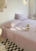 Washed Cotton Bed Sheets (15 Colors) Ever Lasting