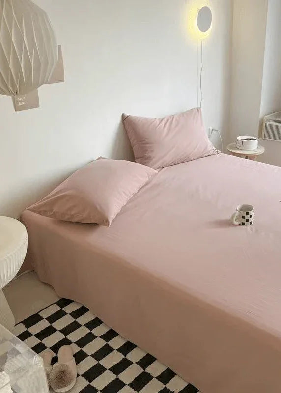 Washed Cotton Bed Sheets (15 Colors) Ever Lasting
