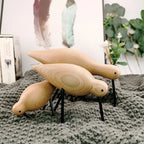 Water Bird Wood Decoration Figurine - House Of Avana