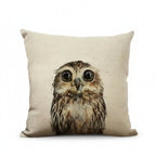 Watercolor Owl Print Cushion Cover House Of Avana