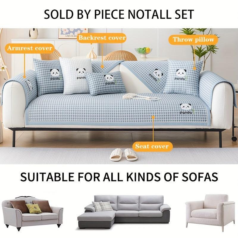 Waterproof Couch Cover, Non-Slip Panda Pattern Sofa Cover topspet