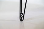 Wavy Kidney Table with EB Hairpin Legs Enrico Bartolini