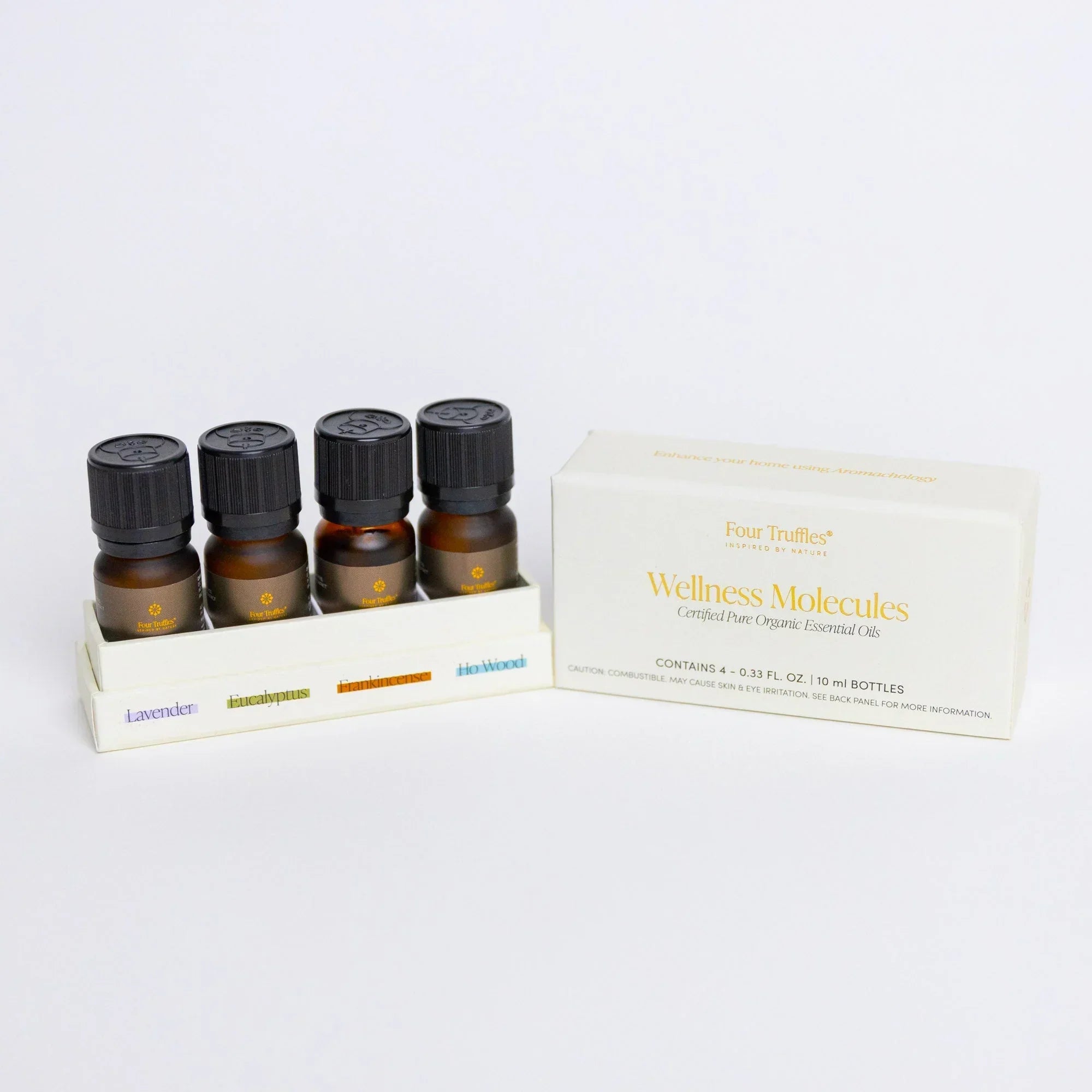 Wellness Molecules Essential Oil Set Four Truffles