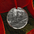 2024 the Wendell Express Annual Ornament (aluminum), front view - House Of Avana