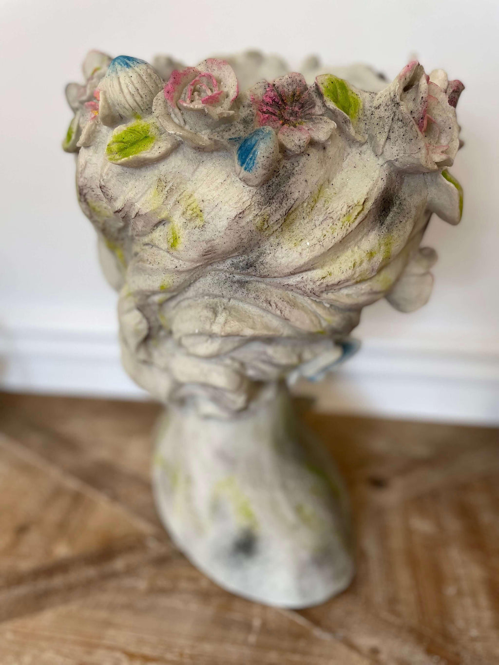 Whimsical Butterfly Goddess Planter Vintage Shopper