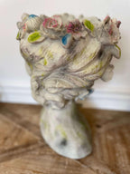 Whimsical Butterfly Goddess Planter Vintage Shopper