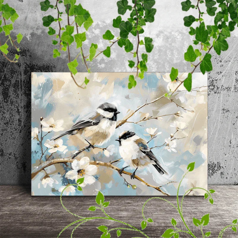 Wooden Framed Canvas Painting Artwork Very Suitable for Office Corridor Home Living Room Decoration... - House Of Avana