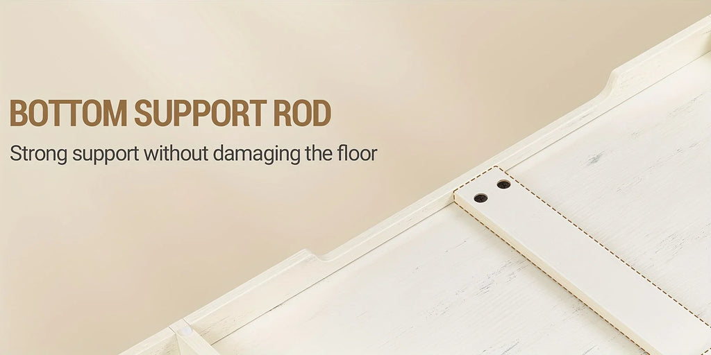 59" Storage Chest, Extra Large Storage Trunk with Safety Hinges, Farmhouse Wooden Box Bench, Lift-top... - House Of Avana