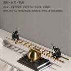 Modern Luxury Cabinet - White Wine Storage, top view - House Of Avana