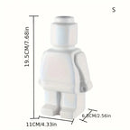 Vase - Decorative Ceramic White, top view - House Of Avana