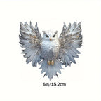 6inch Cute White Owl Vinyl Decal, Car Sticker for Laptop, Bottle, Truck, Phone, Motorcycle, Window,... - House Of Avana