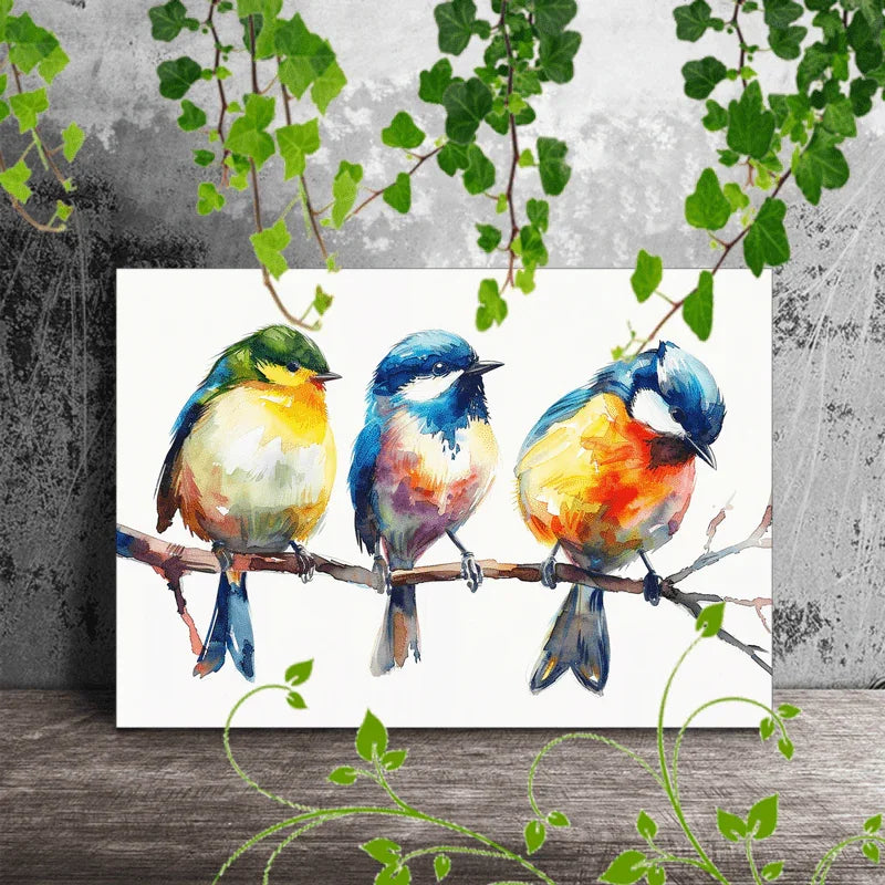 Wooden Framed Canvas Painting Artwork Very Suitable for Office Corridor Home Living Room... - House Of Avana