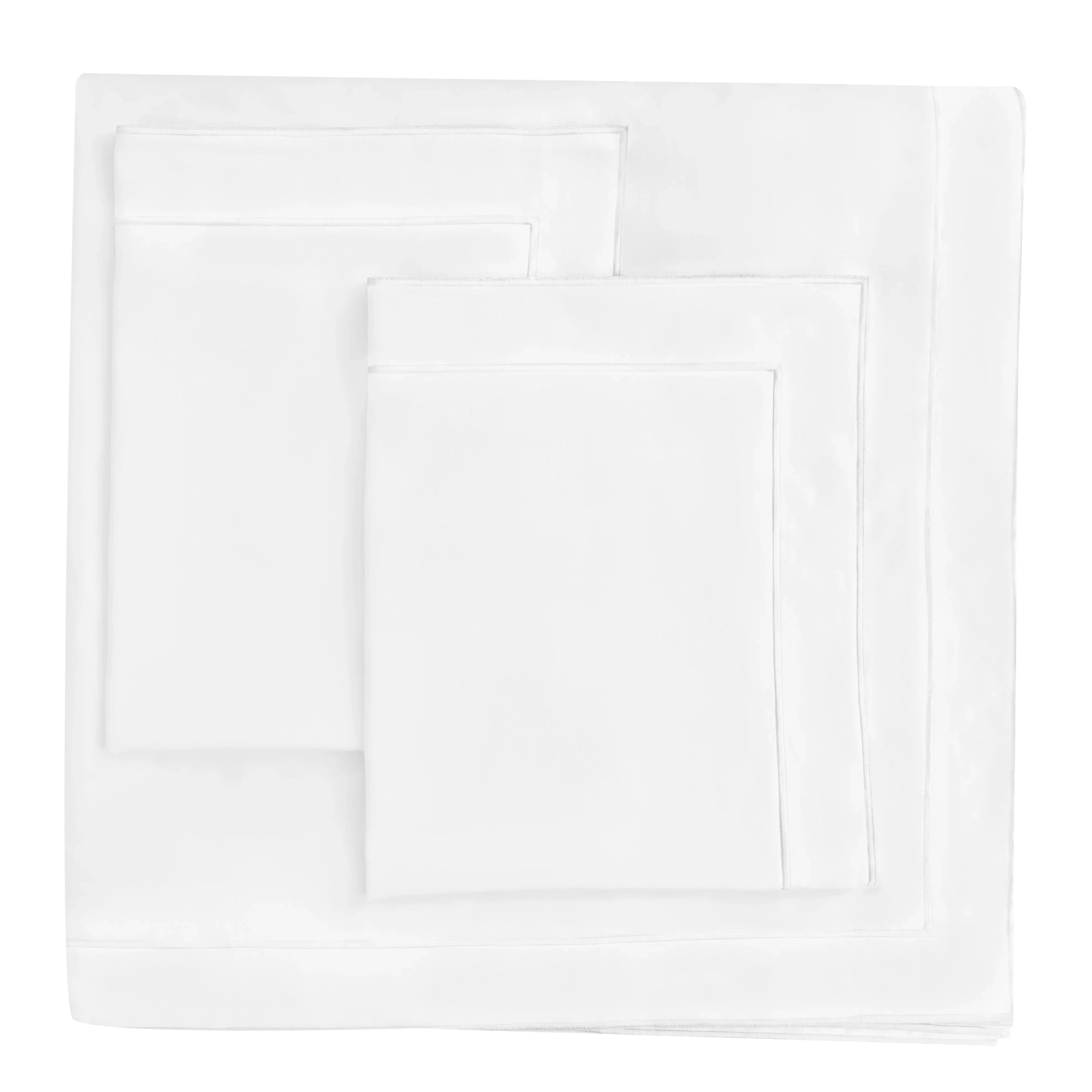 600 Thread Count Framed Sateen Embroidered Cotton Duvet Set Mélange Home