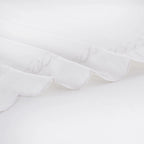 600 Thread Count Scallop Rope Embroidered Cotton Pillowcase Pair Mélange Home