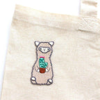 Wild Whimsy Alpaca Cactus Iron-on Patch