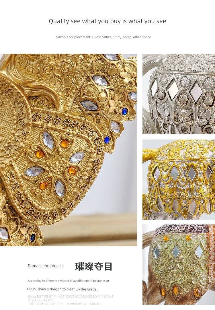 Win Instant Success European Style Living Room Fortune Wine Cabinet Decorations - House Of Avana