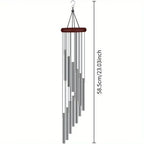 Wind Chimes - Golden Metal Aluminum