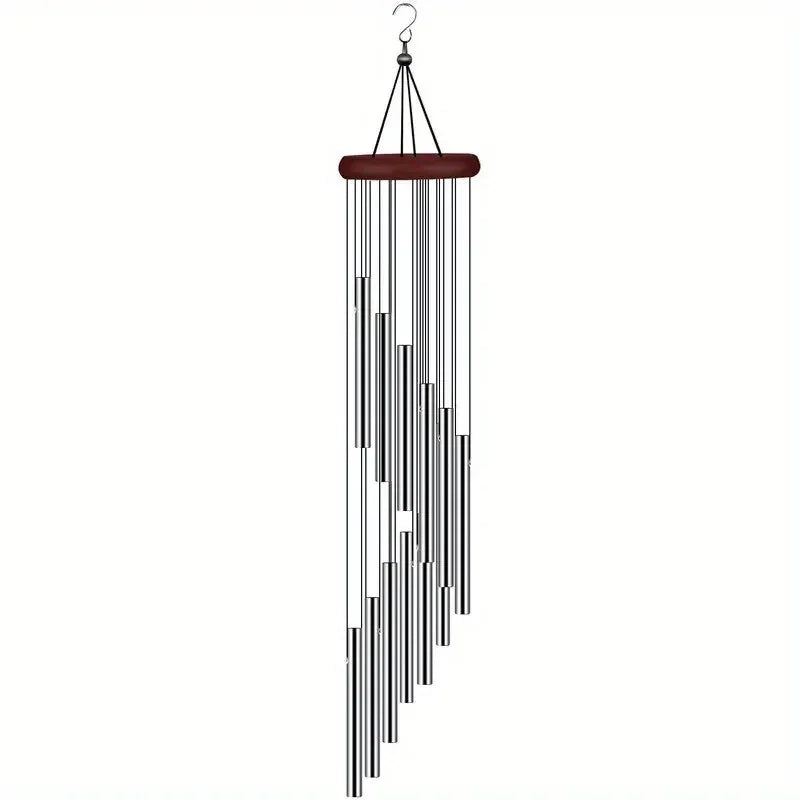 Wind Chimes - Golden Metal Aluminum