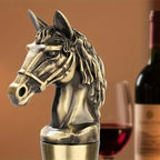Wine Stopper - Metal Horse Head Champagne