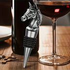 Wine Stopper - Metal Horse Head Champagne