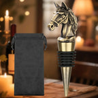 Wine Stopper - Metal Horse Head Champagne