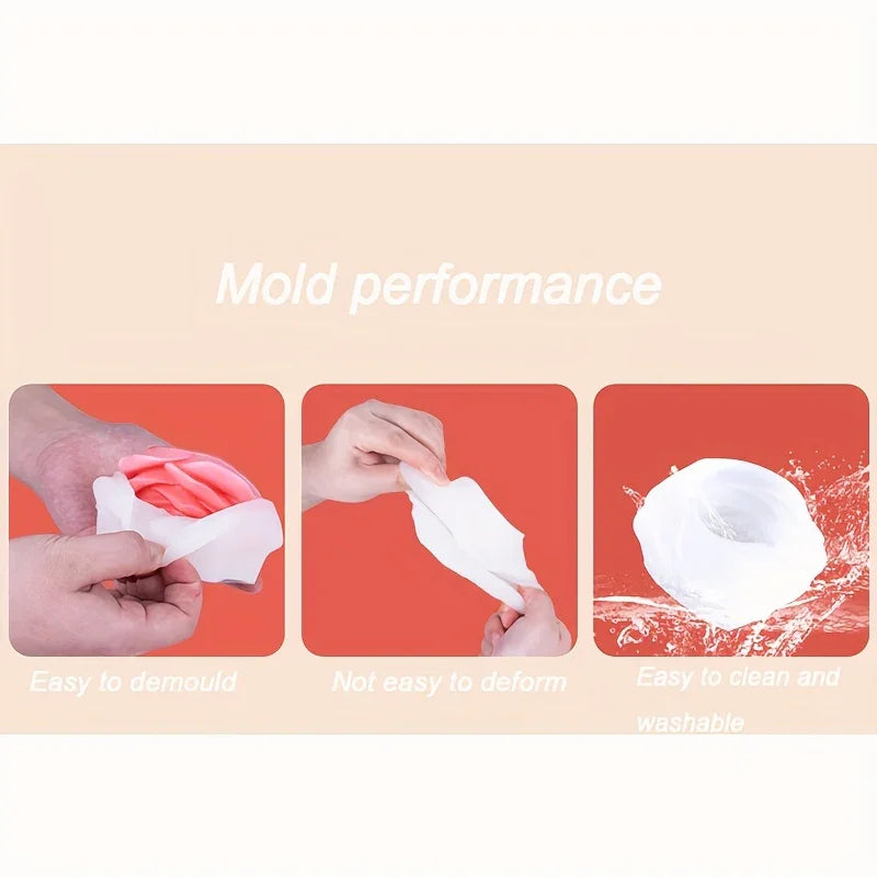 1pc Winter Deer Snow Scene 3D Silicone Mold - Exquisite Forest & Reindeer Carving Design, Flexible & Durable Reusable for Resin/Plaster/Candle Crafts, Perfect For Christmas Home Decor, Fireplace Ornaments & Holiday Gifts House Of Avana