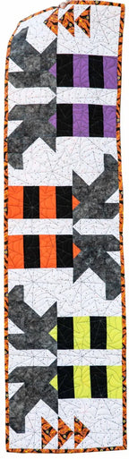 Witches Feet Table Runner Precut Quilt Kit Block Party Quilt Co