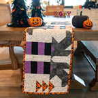 Witches Feet Table Runner Precut Quilt Kit Block Party Quilt Co
