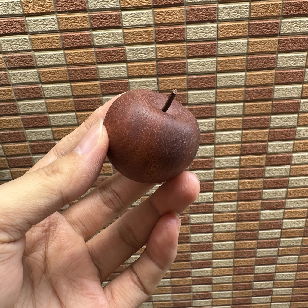 A Randomly Styled Natural Wood Aroma Diffuser with Elegant Wood Grain, Non-Flammable, Perfect Gift Choice - Enhances Air Quality, Apple-Shaped Fragrance Diffuser with Natural Wood Texture, Suitable for Home, Car, Office, Bath House Of Avana [[SKU:HOA-FRG-003]]