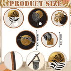 Geo Minimalist Wood Wall Art Set, lifestyle image - House Of Avana