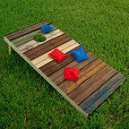 Wood Panels - Cornhole Board Wrap - Set of 2 Lone Star Art