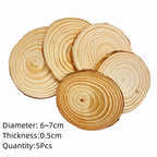 Wood Slices - Natural Pine Round