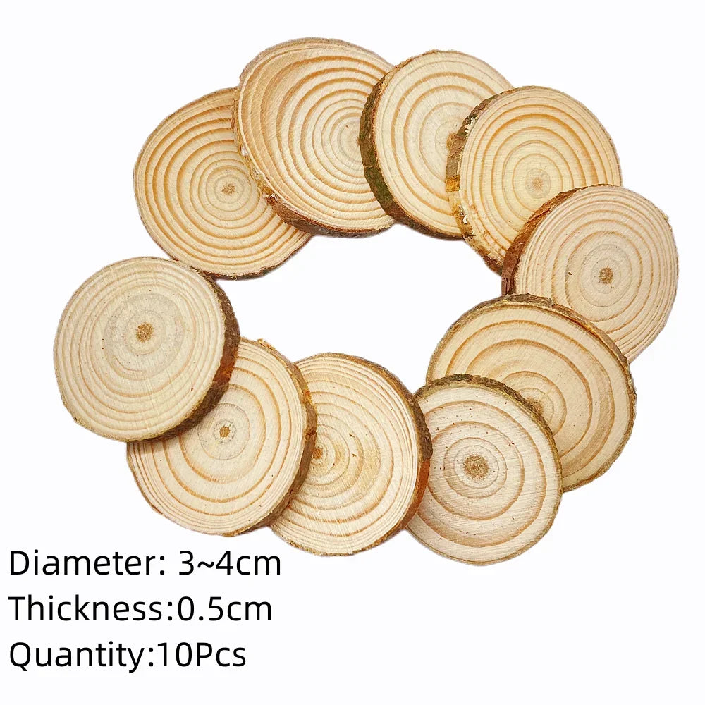 Wood Slices - Natural Pine Round