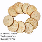 Wood Slices - Natural Pine Round