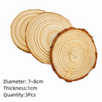 Wood Slices - Natural Pine Round
