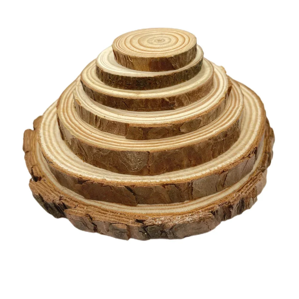 Wood Slices - Natural Pine Round