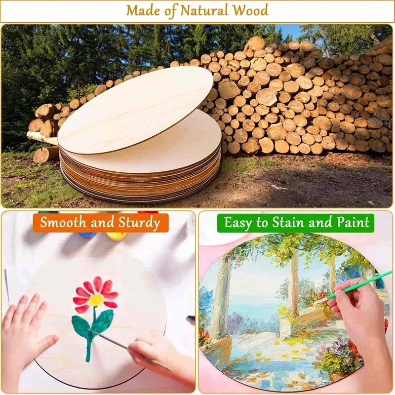 Wood Slices - Natural Wood Round