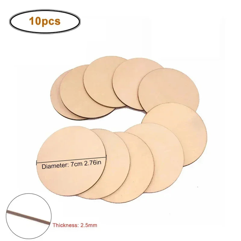 Wood Slices - Natural Wood Round