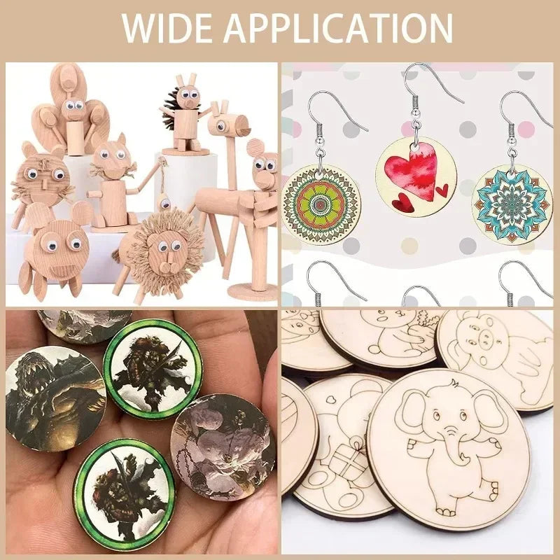 Wood Slices - Natural Wood Round