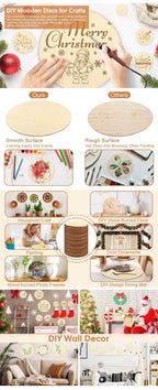 Wood Slices - Natural Wood Round
