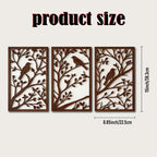 Wall Art - Rustic Wood Branch, back view - House Of Avana