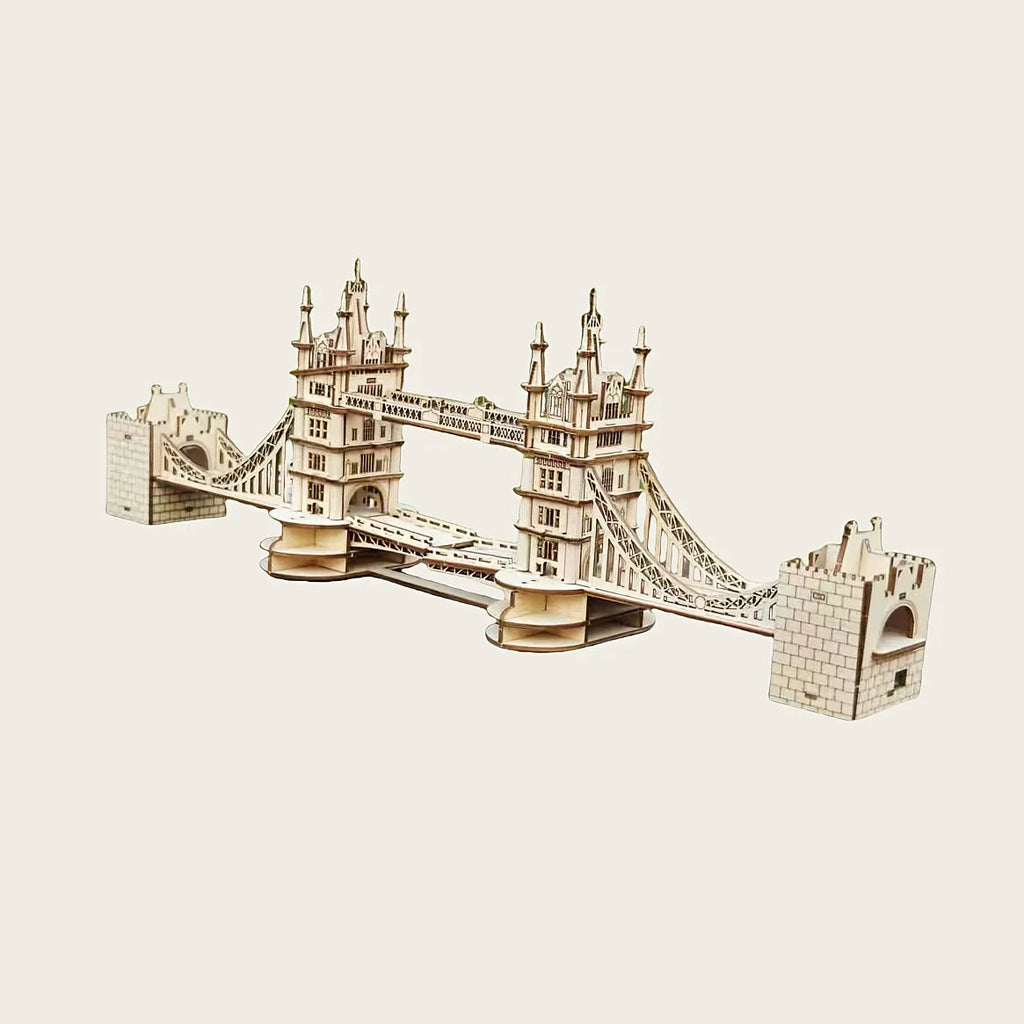 3D Model of The London Bridge, Made from Wood, DIY Puzzle Gift, Perfect for The Festive Season House Of Avana [[SKU:HOA-XMS-048]]