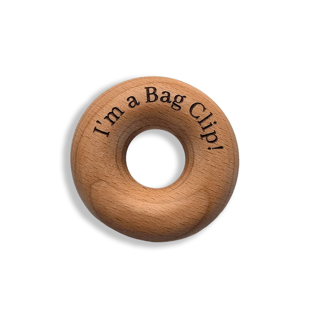 Wooden Bag Clip Zero Waste Outlet