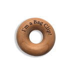 Wooden Bag Clip Zero Waste Outlet