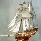 "Wood Assembly ""Harko"" Classical Western Boat Kit Educational Science Making Assembly Boat Model" House Of Avana [[SKU:HOA-XMS-032]]