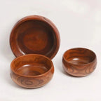 Natural Wooden Bowl - House Of Avana [[SKU:HOA-KAC-008]]